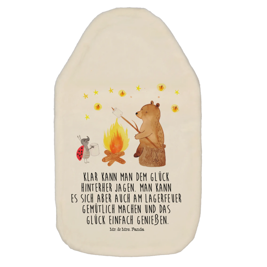 Termofor Niedźwiedź i biedronka przy ognisku Niedźwiedź, Miś, Pluszowy miś