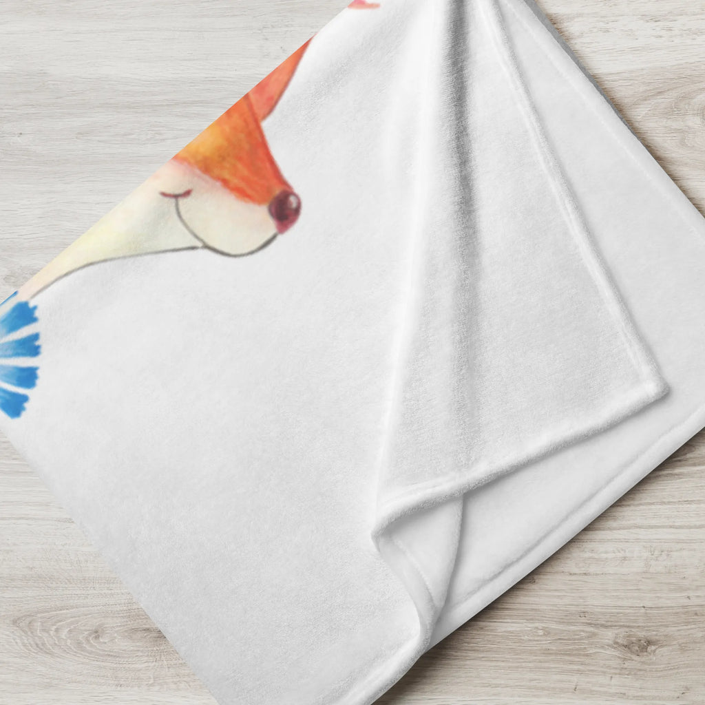 Kocyk dla niemowląt wiewiórka kwiat Motywy zwierzęce, dobra energia, zabawne powiedzonka, zwierzęta