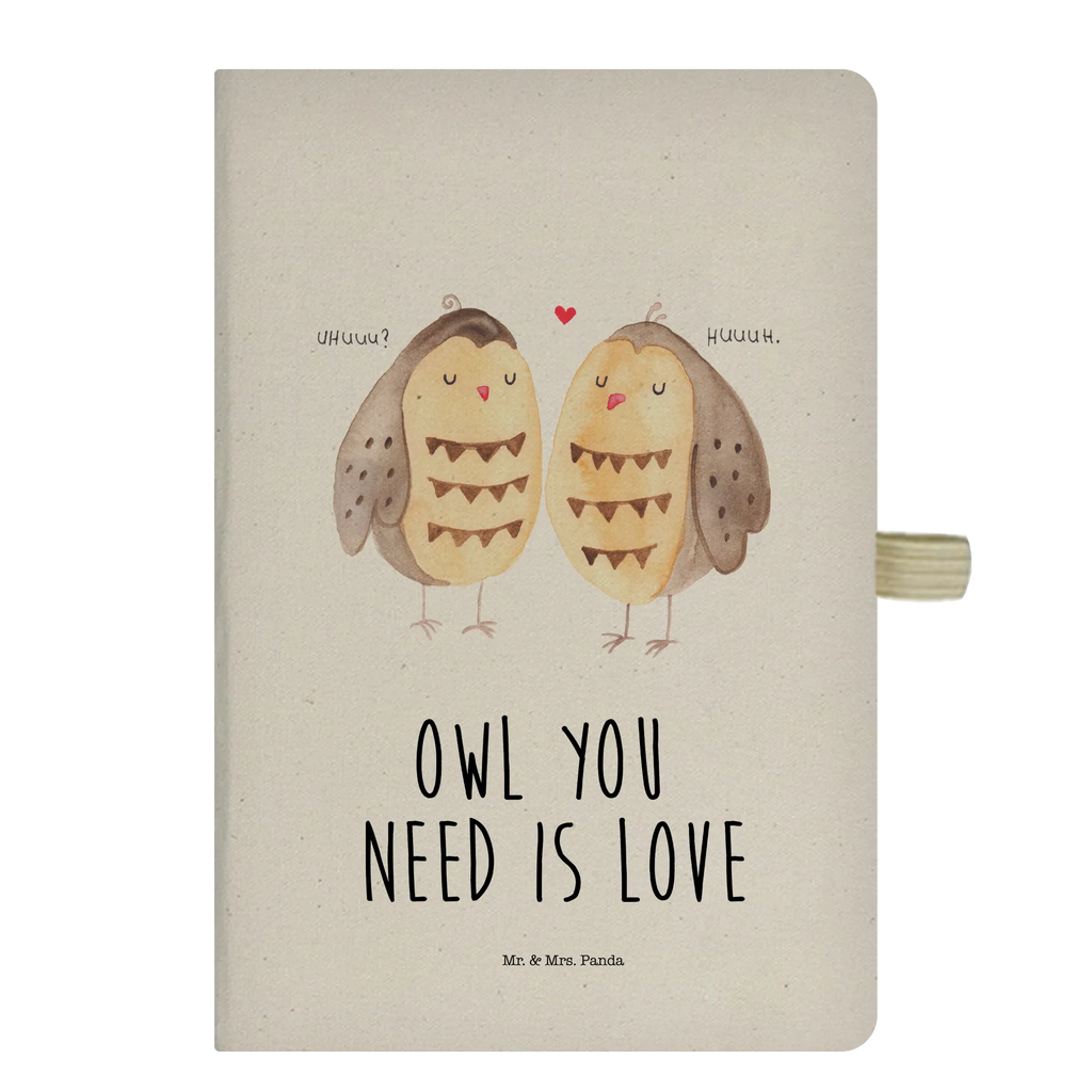Cotton notebook owls Love diary, address book, notepad, writing book, journal, entry book, notebook, notes, sketchbook, owl, forest animal, bird, nocturnal, gift ideas, birthday present, illustrated, funny, romantic gift, owl decor, All you need is love, Pun funny, Friend, Owl, Love, Owl decoration, Girlfriend gift, Love saying, Wedding saying
