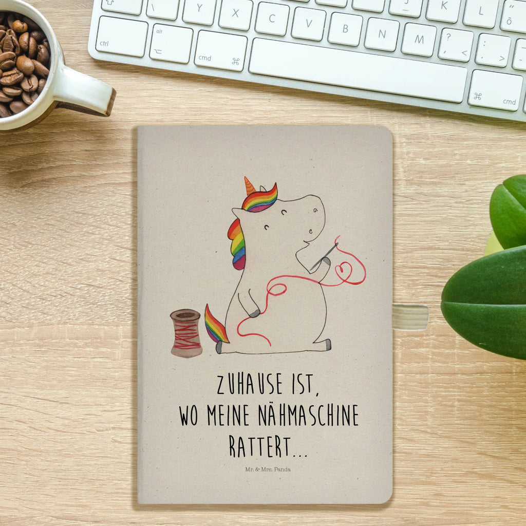 Bawełniany notatnik DIN A4 Jednorożec krawcowa Jednorożec, jednorożce, dekoracje jednorożca, jednorożec