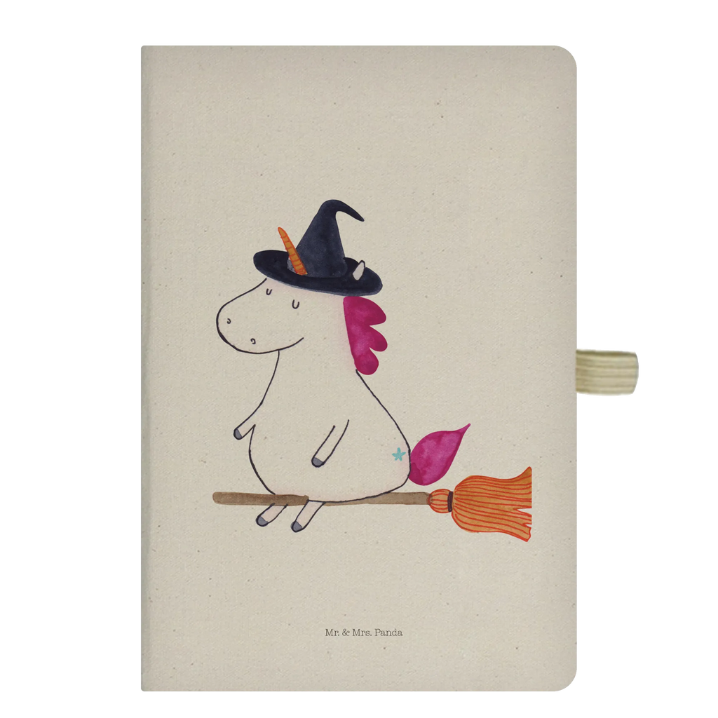 Bawełniany notatnik DIN A4 jednorożec Czarownica Jednorożec, jednorożce, dekoracje jednorożca, jednorożec