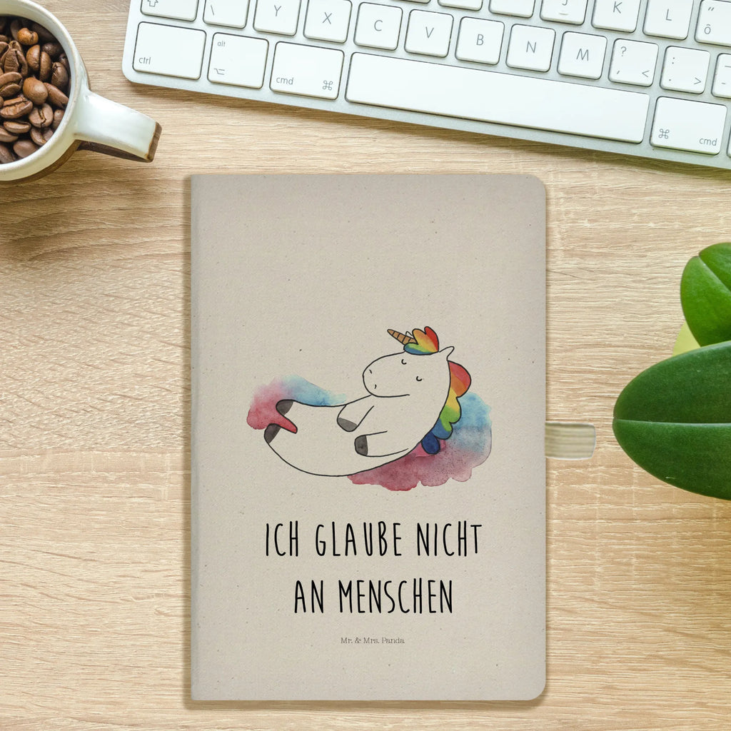 Cotton notebook unicorn cloud 7 journal, address book, writing book, notebook, notepad, notes, diary, entry book, sketchbook, unicorn, unicorns, people, smile, witty, faith, Funny, reality, in love, Unicorn, gift