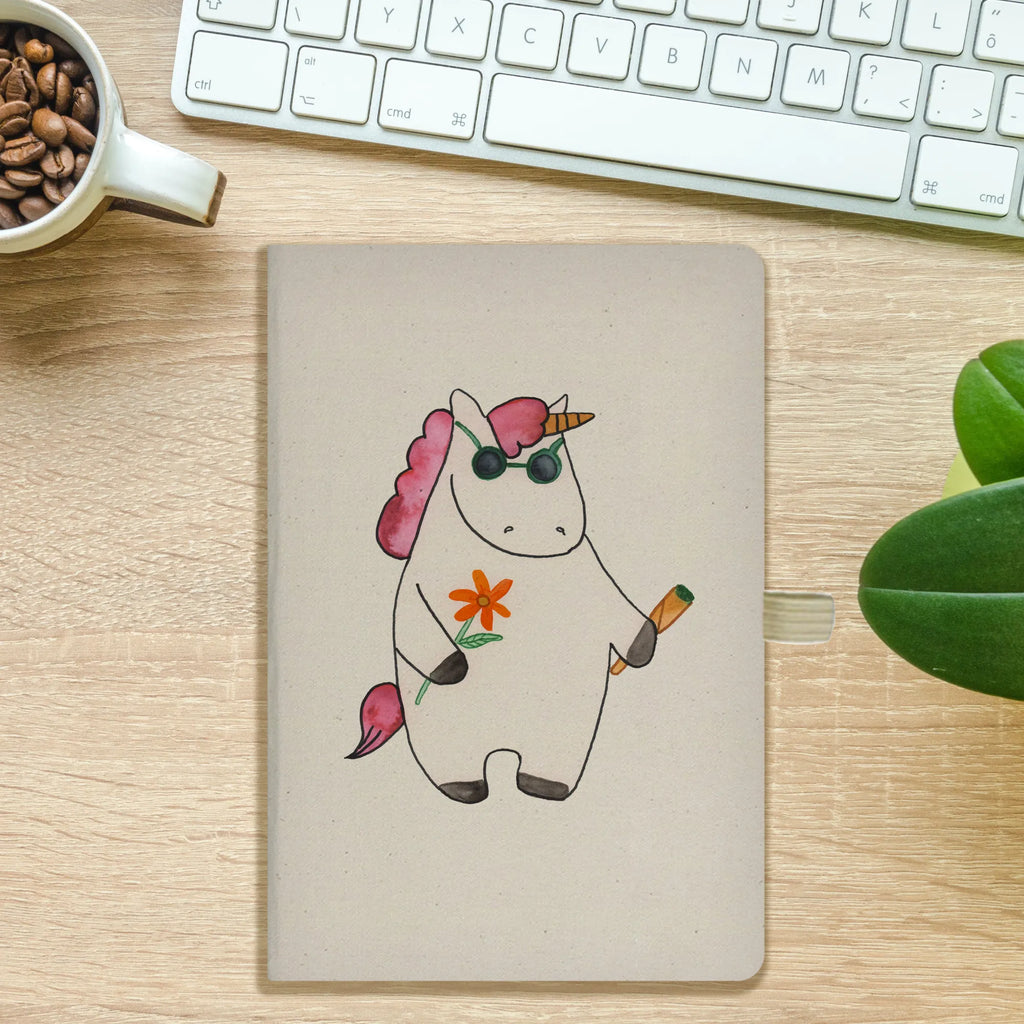 Cotton notebook unicorn Woodstock notebook, writing book, entry book, diary, notepad, notes, journal, address book, sketchbook, unicorn, unicorns, witty, woodstock, smoking, present friend, smoke, joint, cigarette, Unicorn, Funny, alcohol, birthday gift, party, fun