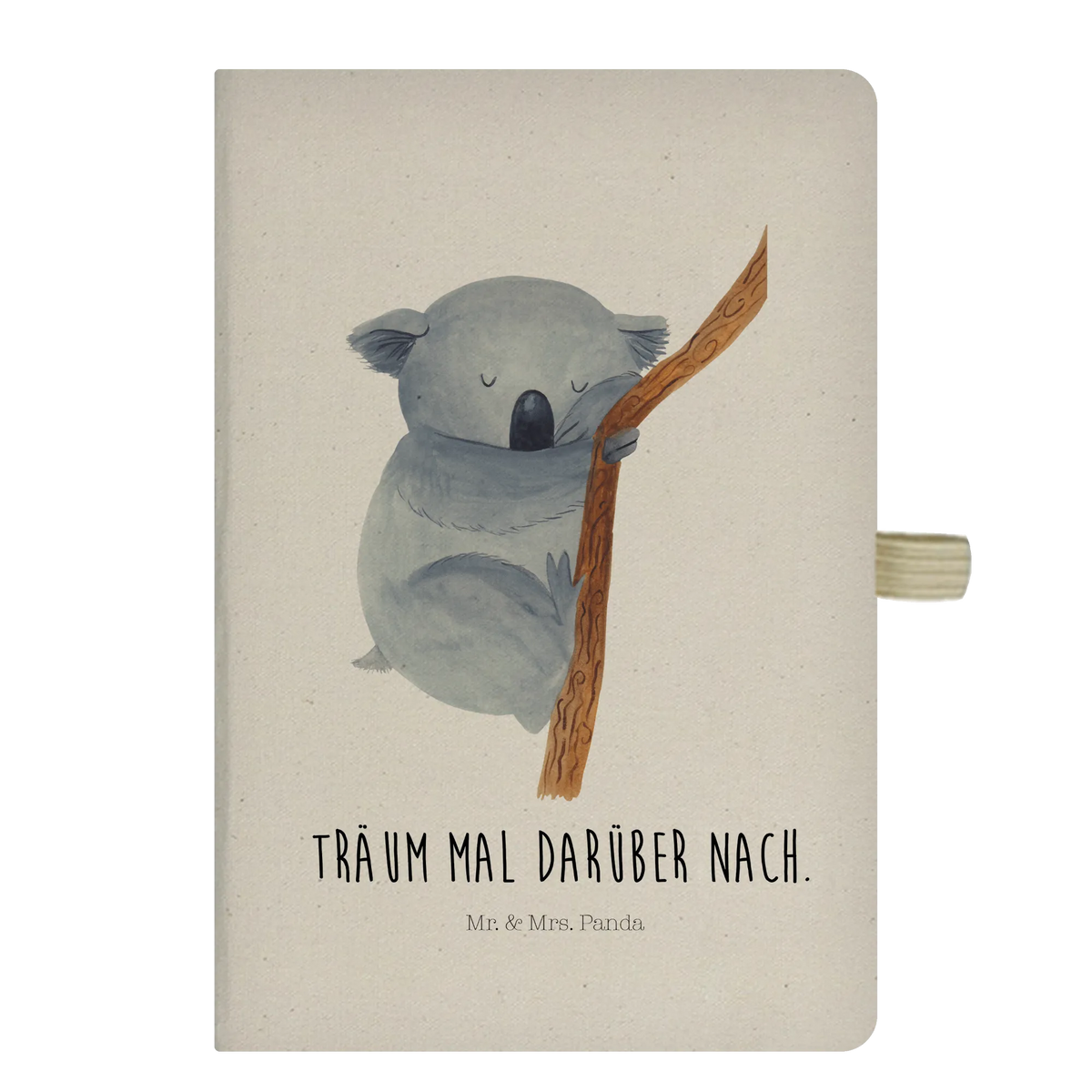 Cotton notebook koala card, small animals, cute, gifts, cute animal motives, hand drawn, funny sayings, good mood, special gifts, gift ideas, animal lover, sleeping, koala bear, dreamland, dream, bedroom