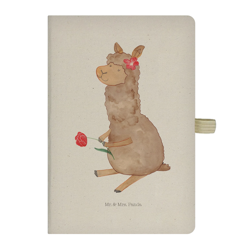 Bawełniany notatnik DIN A4 alpaka kwiat Notizen, Eintragebuch, Tagebuch, Notizblock, Adressbuch, Journal, Kladde, Skizzenbuch, Notizheft, Schreibbuch, Schreibheft, Alpaka, Lama, Blume, Lamas, Alpaka Zitat, Alpaka Spruch, Alpaka Dekor, Alpaka Geschenk, Alpaka Dekoration, Alpaka Witz, Motiv Alpaka