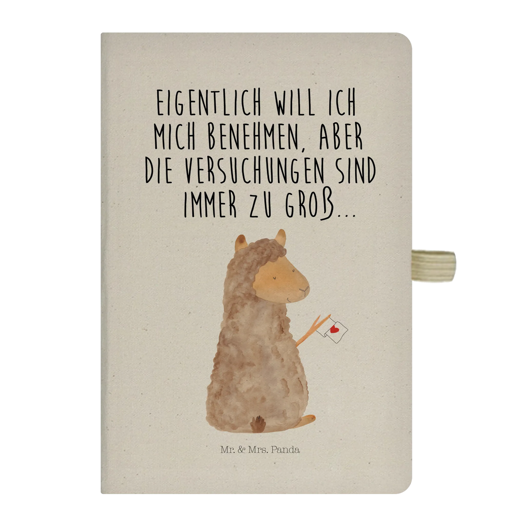 Cotton notebook alpaca banner Notizen, Eintragebuch, Tagebuch, Notizblock, Adressbuch, Journal, Kladde, Skizzenbuch, Notizheft, Schreibbuch, Schreibheft, Alpaka, Lama, Alpakas, Lamas, Liebe