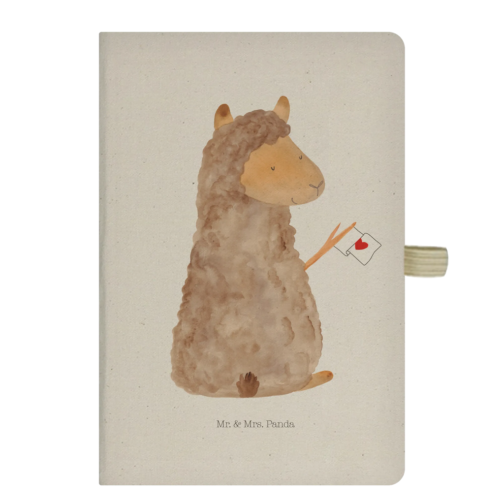 Cotton notebook alpaca banner Notizen, Eintragebuch, Tagebuch, Notizblock, Adressbuch, Journal, Kladde, Skizzenbuch, Notizheft, Schreibbuch, Schreibheft, Alpaka, Lama, Alpakas, Lamas, Liebe