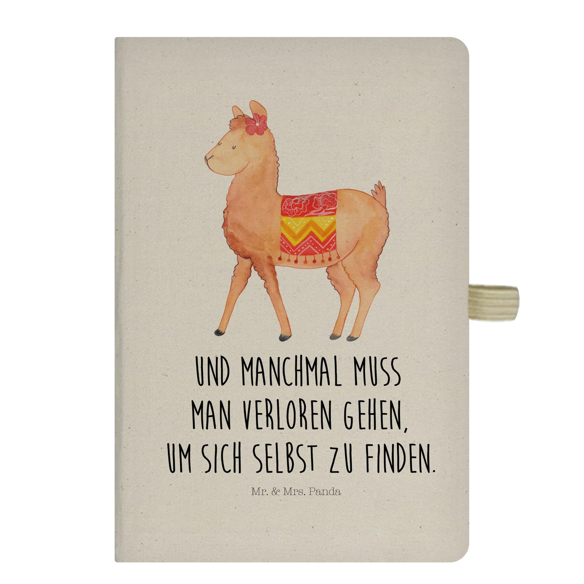 Cotton notebook alpaca Proud
