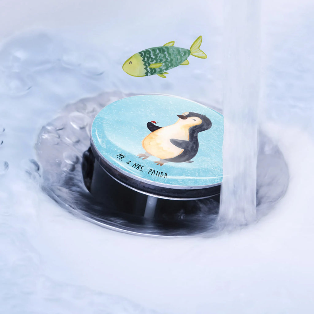 Sink plug Penguin ladybug stoppers, washbasin plugs, washbasin, drain set, drain plugs, Washbasin plugs, universal, Penguin, North Pole, Winter, Penguins, happiness, love, ladybird, wonder, joy of life, penguins, joy