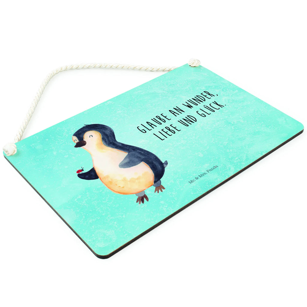 Decorative sign Penguin ladybug wandhänger, dekotafel, dekoration schild, Deko Wandtafel, Wandschild, wandtafel, Türschild Familie, Badschild, Motivschild, Dekoschild, hängeschild, Türschild, holzbild, Deko Schild, Holztafel, dekoschilder, Schild, Spruchschild, sprüche schild, Schild mit Spruch, Küchenschild, Holzschild, Pinguin, Wunder, Glück, Freude, Marienkäfer, Lebensfreude, Liebe, Pinguine