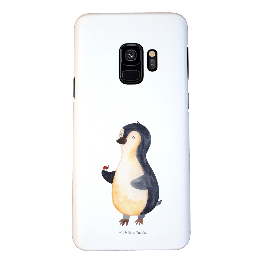 Etui na iPhone 10 Pingwin biedronka Iphone 10, Cover, Handy, Iphone X, Handyhülle, Hülle, Handycover, Pinguin, Pinguine, Freude, Liebe, Wunder, Lebensfreude, Glück, Marienkäfer