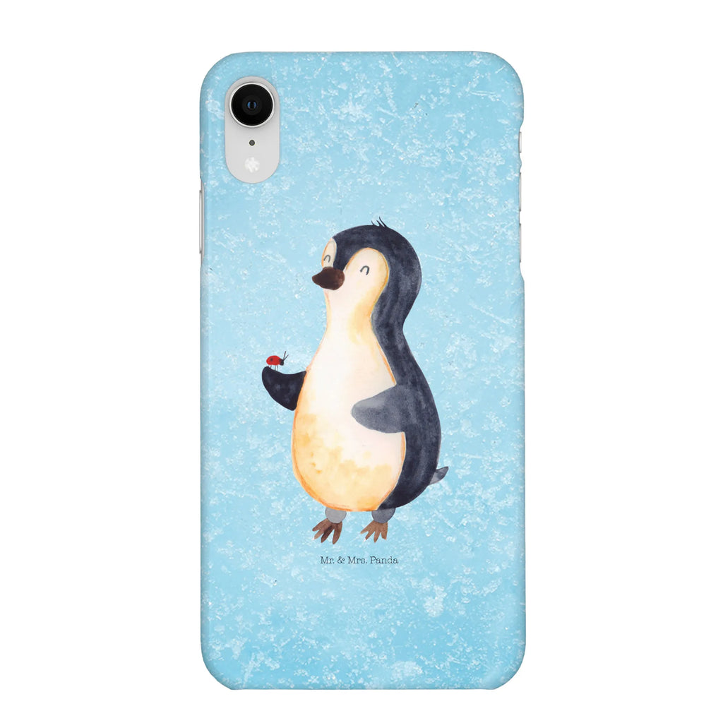 Etui na iPhone 10 Pingwin biedronka Iphone 10, Cover, Handy, Iphone X, Handyhülle, Hülle, Handycover, Pinguin, Pinguine, Freude, Liebe, Wunder, Lebensfreude, Glück, Marienkäfer