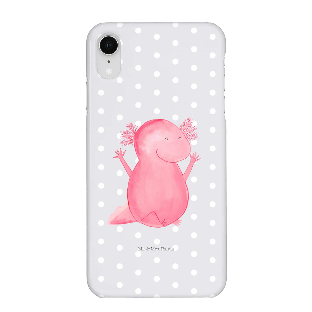 Phone case axolotl Hooray case, mobile phone, Iphone 10, cover, mobile cover, mobile phone case, Iphone X, Axolotl, Axelotl, marine animals, Mexican walking fish, salamander, motivation, fun, joy, amphibian, cheerful, axolotl, tail, axolot, satisfaction