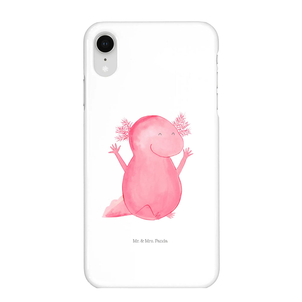 Phone case axolotl Hooray case, mobile phone, Iphone 10, cover, mobile cover, mobile phone case, Iphone X, Axolotl, Axelotl, marine animals, Mexican walking fish, salamander, motivation, fun, joy, amphibian, cheerful, axolotl, tail, axolot, satisfaction