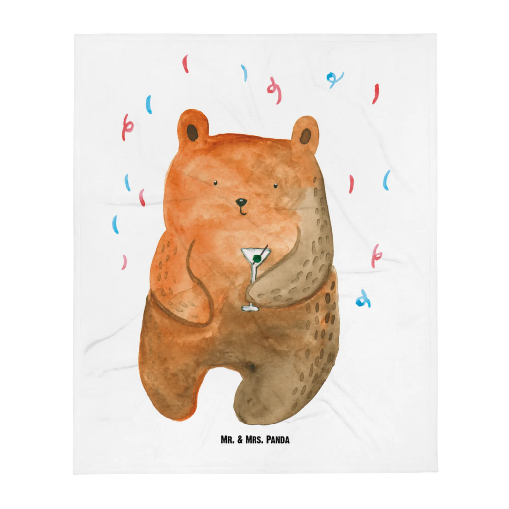 Baby blanket bear party bear, teddy, teddy bear, cuddly toy, Present, Partying, Funny, Bring a present, Party, Birthday present, Good mood, Birthday, Celebrate