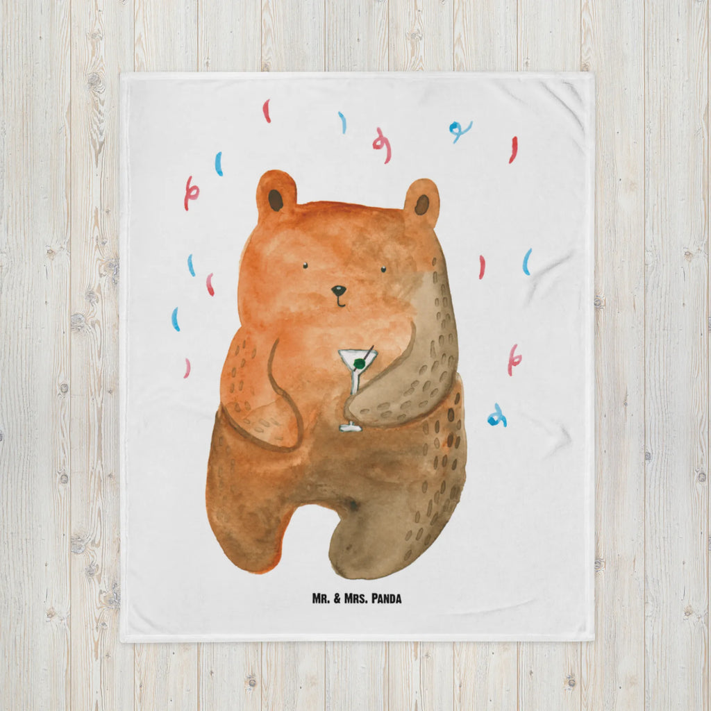 Baby blanket bear party bear, teddy, teddy bear, cuddly toy, Present, Partying, Funny, Bring a present, Party, Birthday present, Good mood, Birthday, Celebrate