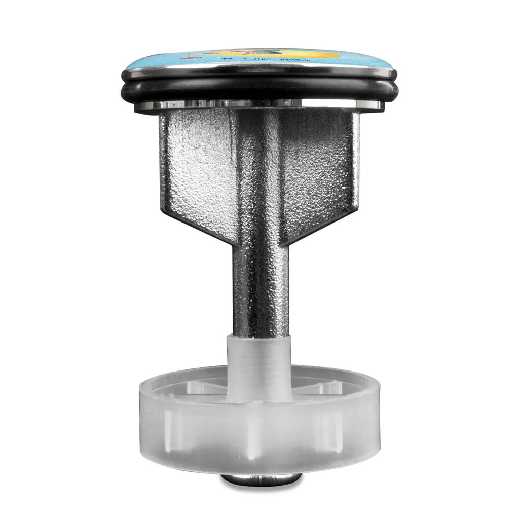 Sink plug Penguin moon drain set, washbasin plugs, stoppers, washbasin, Washbasin plugs, drain plugs, universal, Penguin, North Pole, Winter, Penguins, night's rest, penguins, sleep, insomnia, falling asleep, bedroom, saying, guest room