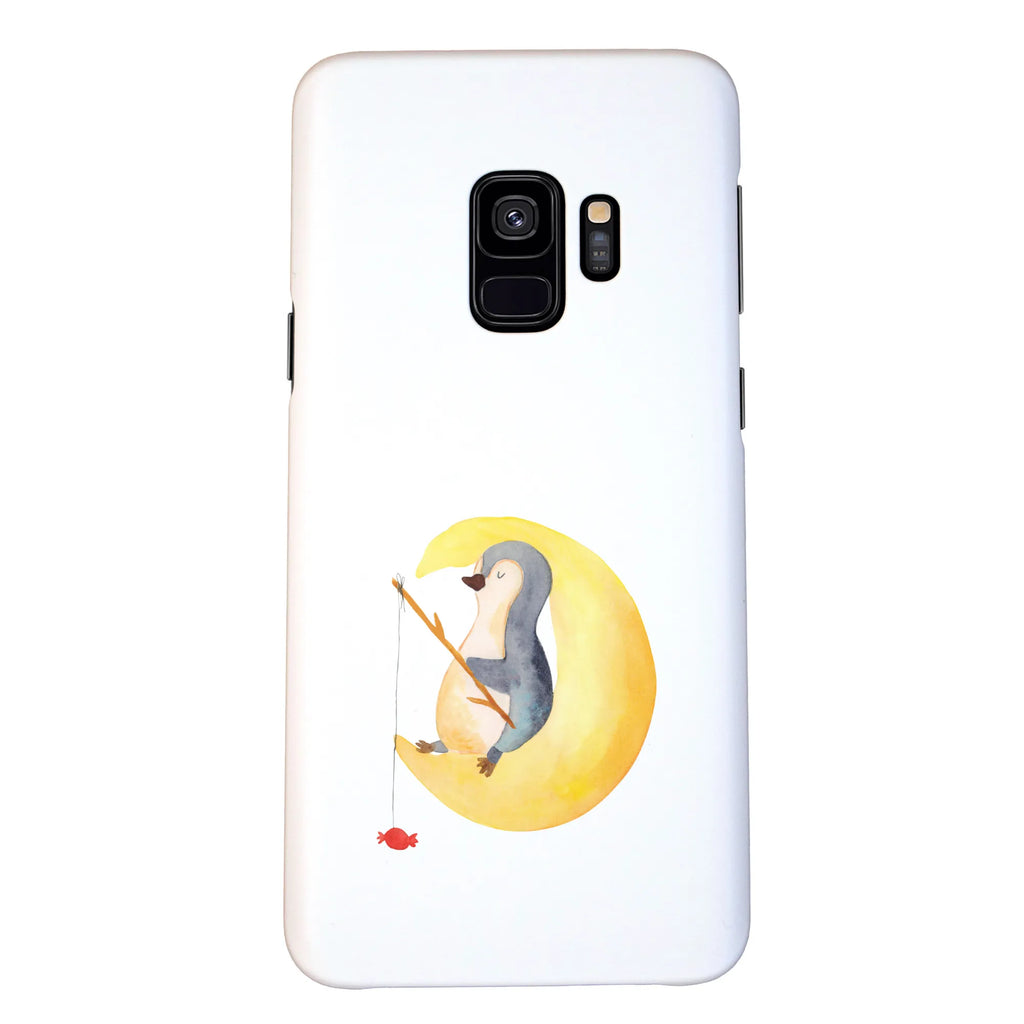 Etui na iPhone 10 pingwin księżyc Iphone 10, Handycover, Handy, Handy Case, Cover, Iphone X, Handyhülle, Hülle, Pinguin, Schlafzimmer, Gästezimmer, Pinguine, Einschlafen, schlafen, Schlafstörungen, Nachtruhe, Spruch