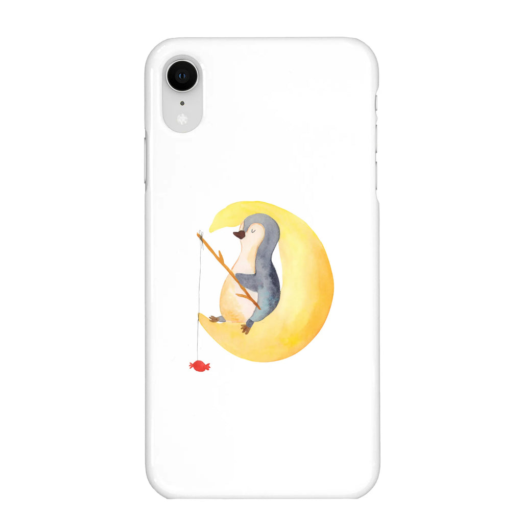 Etui na iPhone 10 pingwin księżyc Iphone 10, Handycover, Handy, Handy Case, Cover, Iphone X, Handyhülle, Hülle, Pinguin, Schlafzimmer, Gästezimmer, Pinguine, Einschlafen, schlafen, Schlafstörungen, Nachtruhe, Spruch