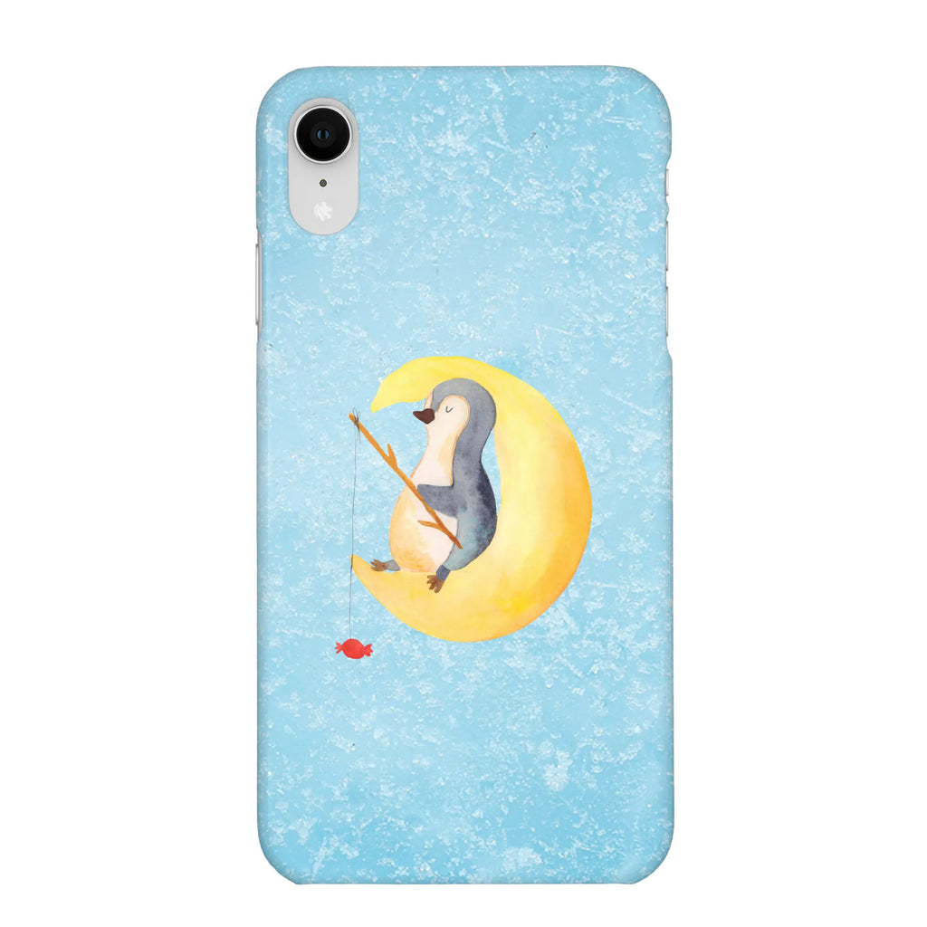 Etui na iPhone 10 pingwin księżyc Iphone 10, Handycover, Handy, Handy Case, Cover, Iphone X, Handyhülle, Hülle, Pinguin, Schlafzimmer, Gästezimmer, Pinguine, Einschlafen, schlafen, Schlafstörungen, Nachtruhe, Spruch