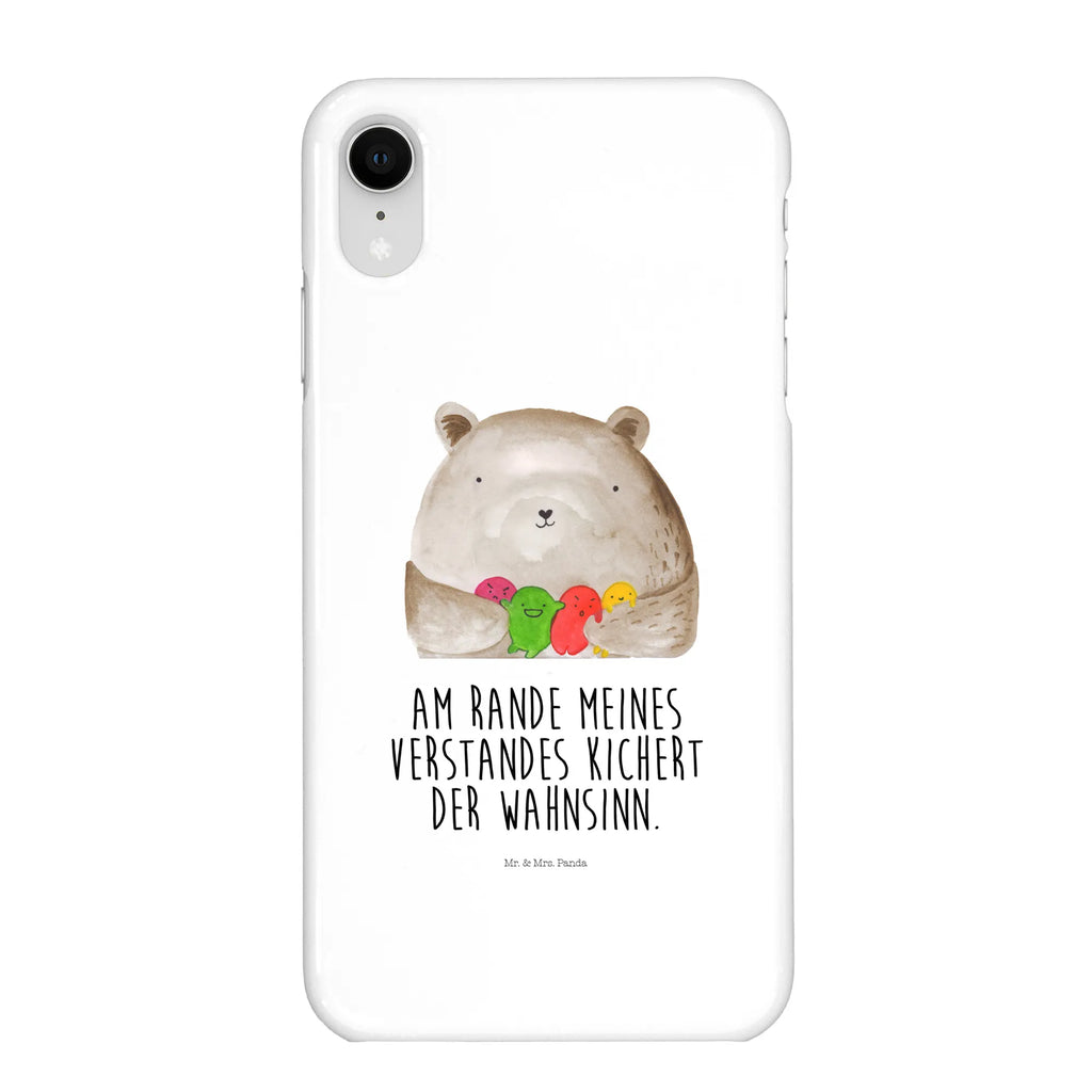 Handyhülle Bär Gefühl Handy, Iphone X, Iphone 10, Handy Case, Handyhülle, Cover, Hülle, Handycover, Bär, Teddy, Teddybär, Verrückt, Durchgedreht, Wahnsinn