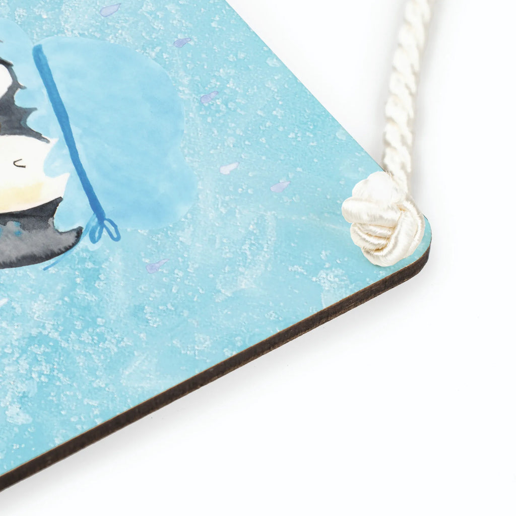 Decorative sign Penguin have a shower Penguin, North Pole, Winter, Penguins, life motto, new beginning, new start, penguins, shower, being happy, motivation