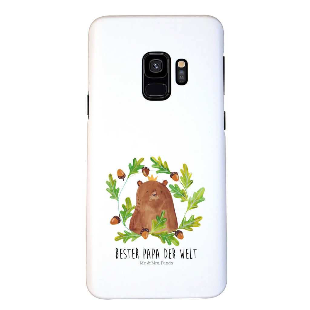Etui na iPhone 10 Niedźwiedź król Handycover, Iphone 10, Cover, Hülle, Handy, Handyhülle, Handy Case, Iphone X, Bär, Teddy, Teddybär, Vatertag, Vater, Daddy, Weltbester Papa, Bester Papa, Bester Vater, Papa Bär, Dad, Papa, Papi