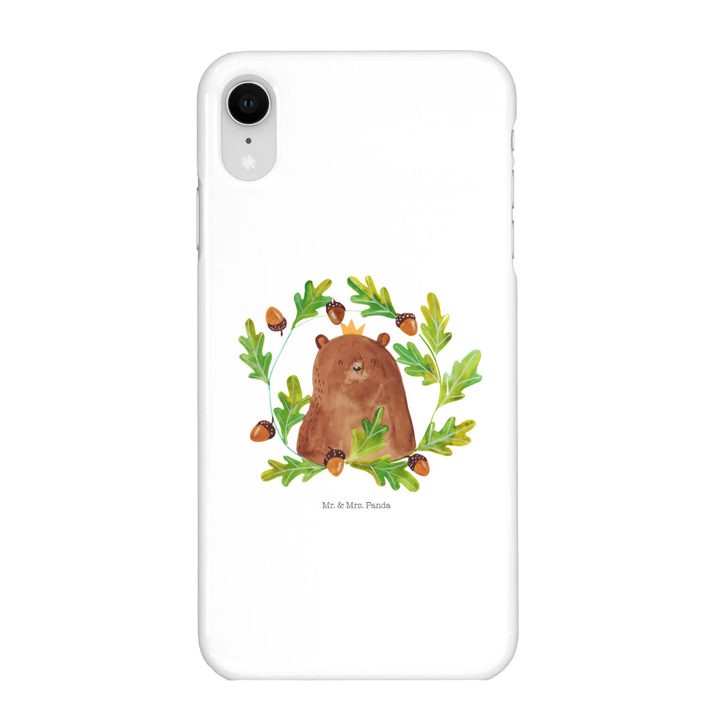 Etui na iPhone 10 Niedźwiedź król Handycover, Iphone 10, Cover, Hülle, Handy, Handyhülle, Handy Case, Iphone X, Bär, Teddy, Teddybär, Vatertag, Vater, Daddy, Weltbester Papa, Bester Papa, Bester Vater, Papa Bär, Dad, Papa, Papi