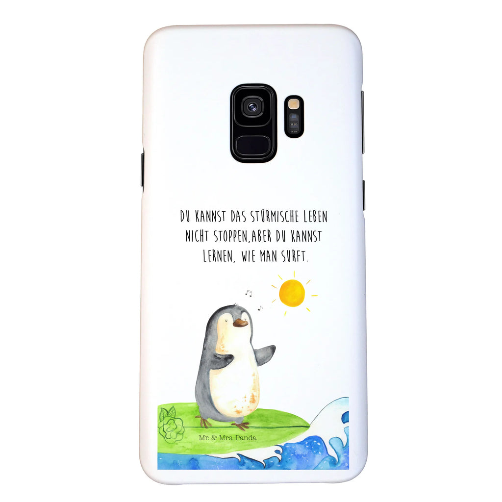 Etui na iPhone 10 Pingwin surfista Hülle, Handy Case, Handyhülle, Handycover, Cover, Handy, Iphone 10, Iphone X, Pinguin, Pinguine, Wellen, Surfer, Surfen, Urlaub, Wellen Reiten, Hawaii, Portugal