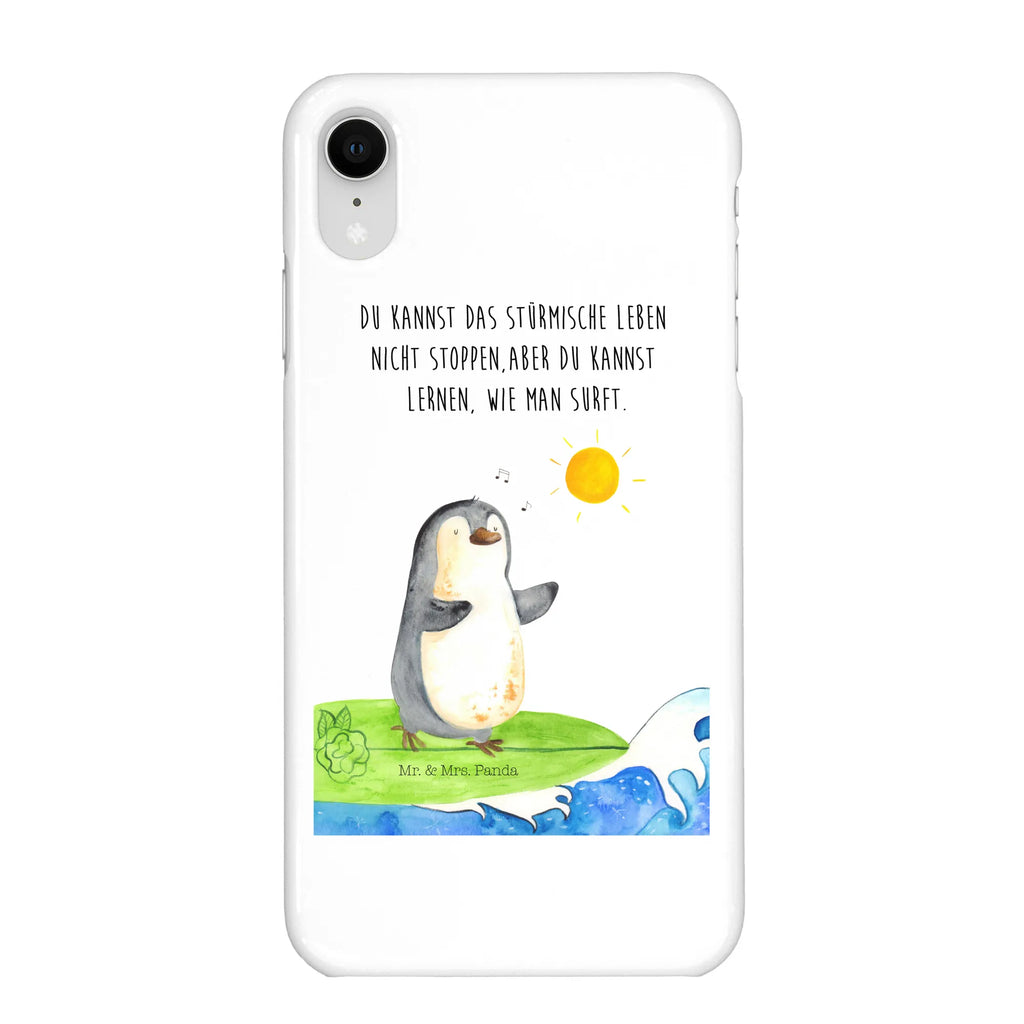 Etui na iPhone 10 Pingwin surfista Hülle, Handy Case, Handyhülle, Handycover, Cover, Handy, Iphone 10, Iphone X, Pinguin, Pinguine, Wellen, Surfer, Surfen, Urlaub, Wellen Reiten, Hawaii, Portugal