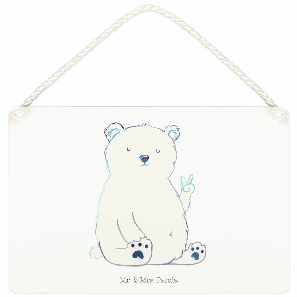 Decorative sign Icebear Lazy bear, teddy, teddy bear, cuddly toy, home office, North Pole, relaxing, Polar bear, office job, lazy, office, workplace, work