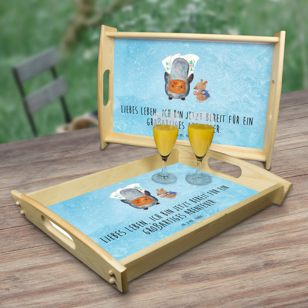 Serving tray Penguin & Mouse Hiker tablett für essen, ablagetablett, essenstablett, Tablett, tablett für bett, tablett zum servieren, couchtablett, Frühstückstablett, tablett für getränke, sofatablett, tragetablett, bett tablett, betttablett, echtholz tablett, getränketablett, teetablett, holz serviertablett, Küchentablett, tablett aus holz, Serviertablett, Holztablett, serviertablett aus holz, kaffeetablett, tablett holz, serviertablett holz, Servier Tablett, Pinguin, Abenteurer, Roadtrip, Wanderlust, Pinguine, Abenteuer, Ausflug, Wandern