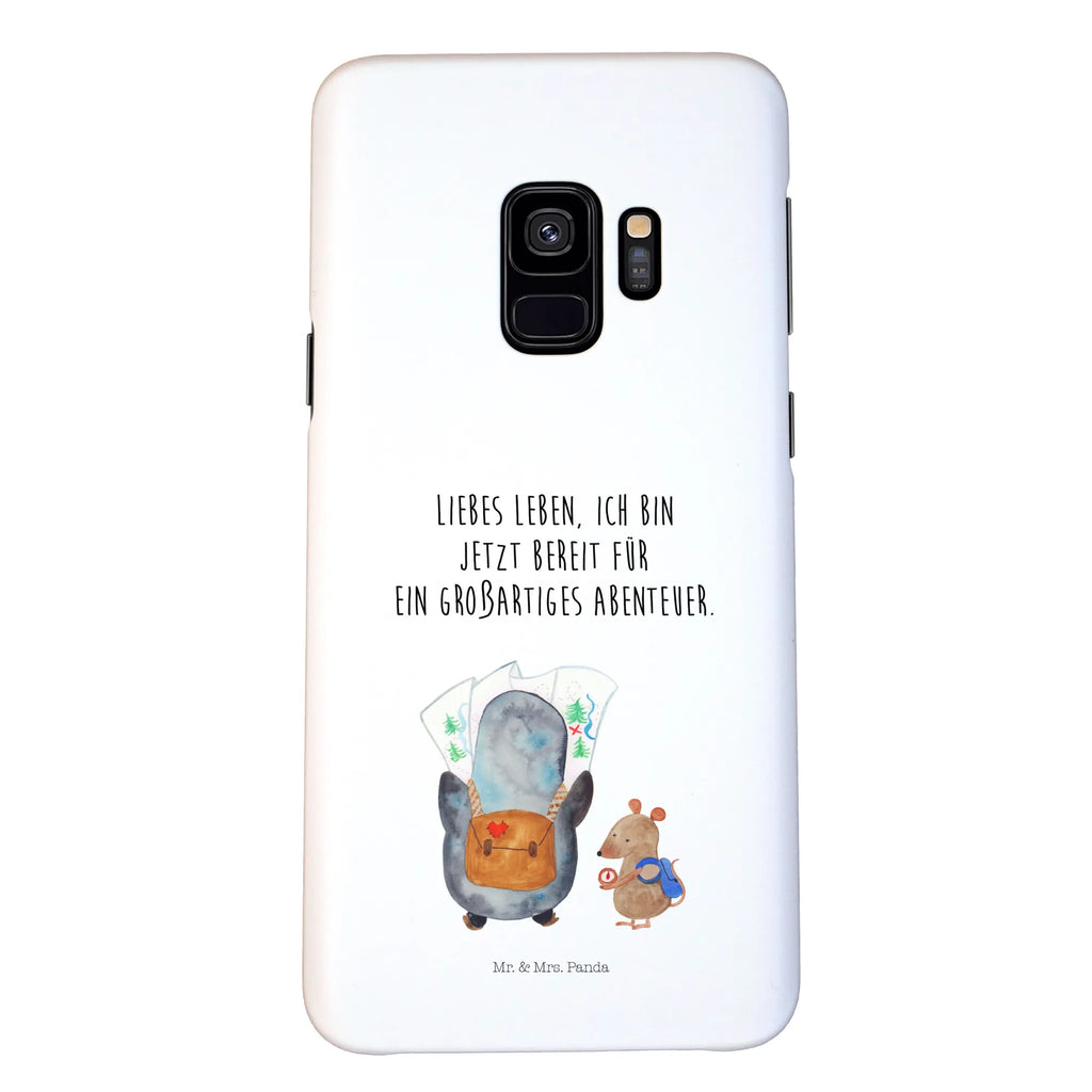 Etui na iPhone 10 Pingwin i Mysz Wędrowcy Pinguin