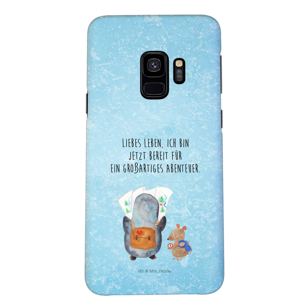 Etui na iPhone 10 Pingwin i Mysz Wędrowcy Pinguin