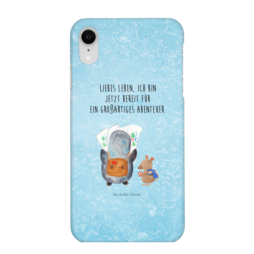 Etui na iPhone 10 Pingwin i Mysz Wędrowcy Pinguin