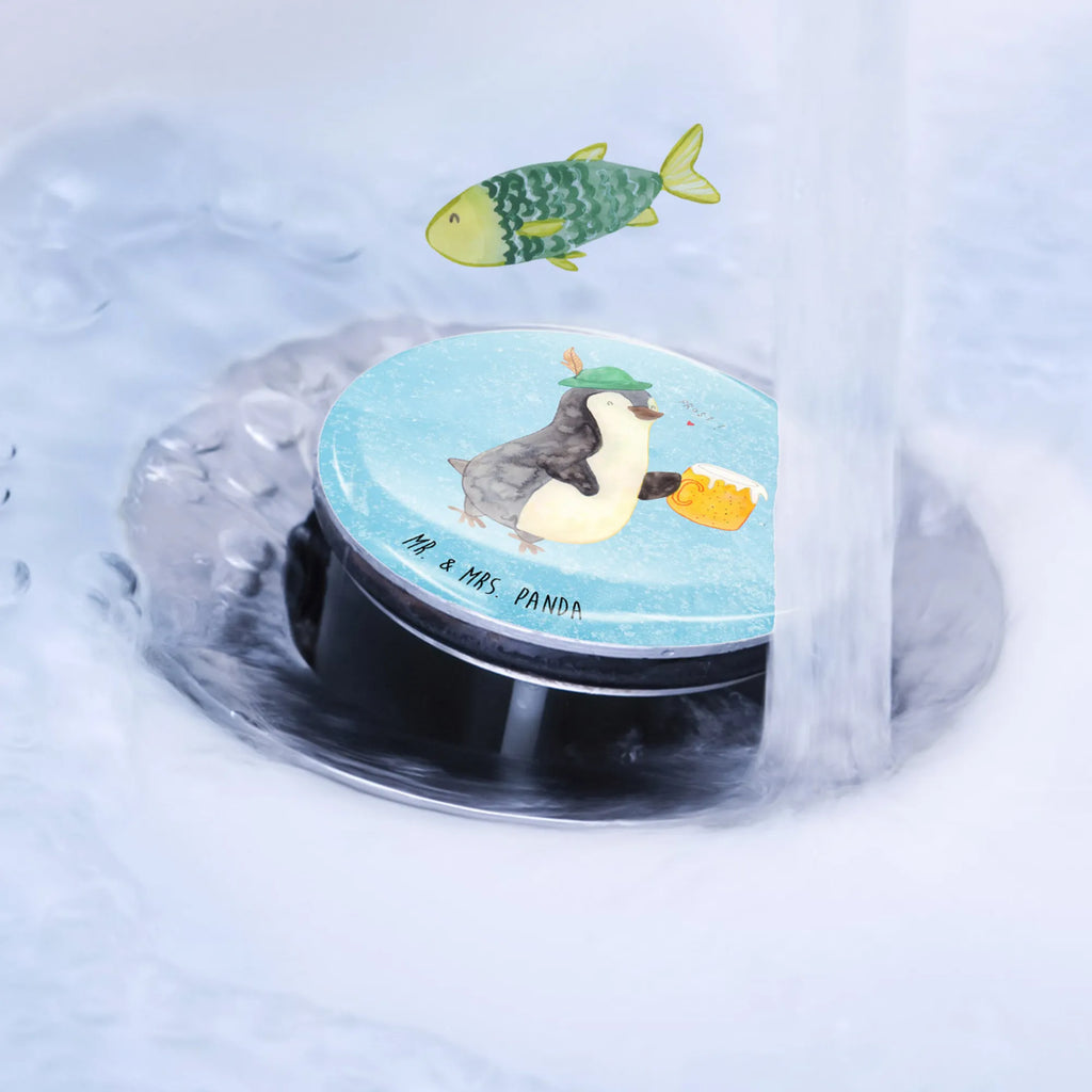 Sink plug Penguin Beer drain set, washbasin, drain plugs, universal, stoppers, washbasin plugs, Washbasin plugs, Penguin, North Pole, Winter, Penguins, beer, penguins, Oktoberfest