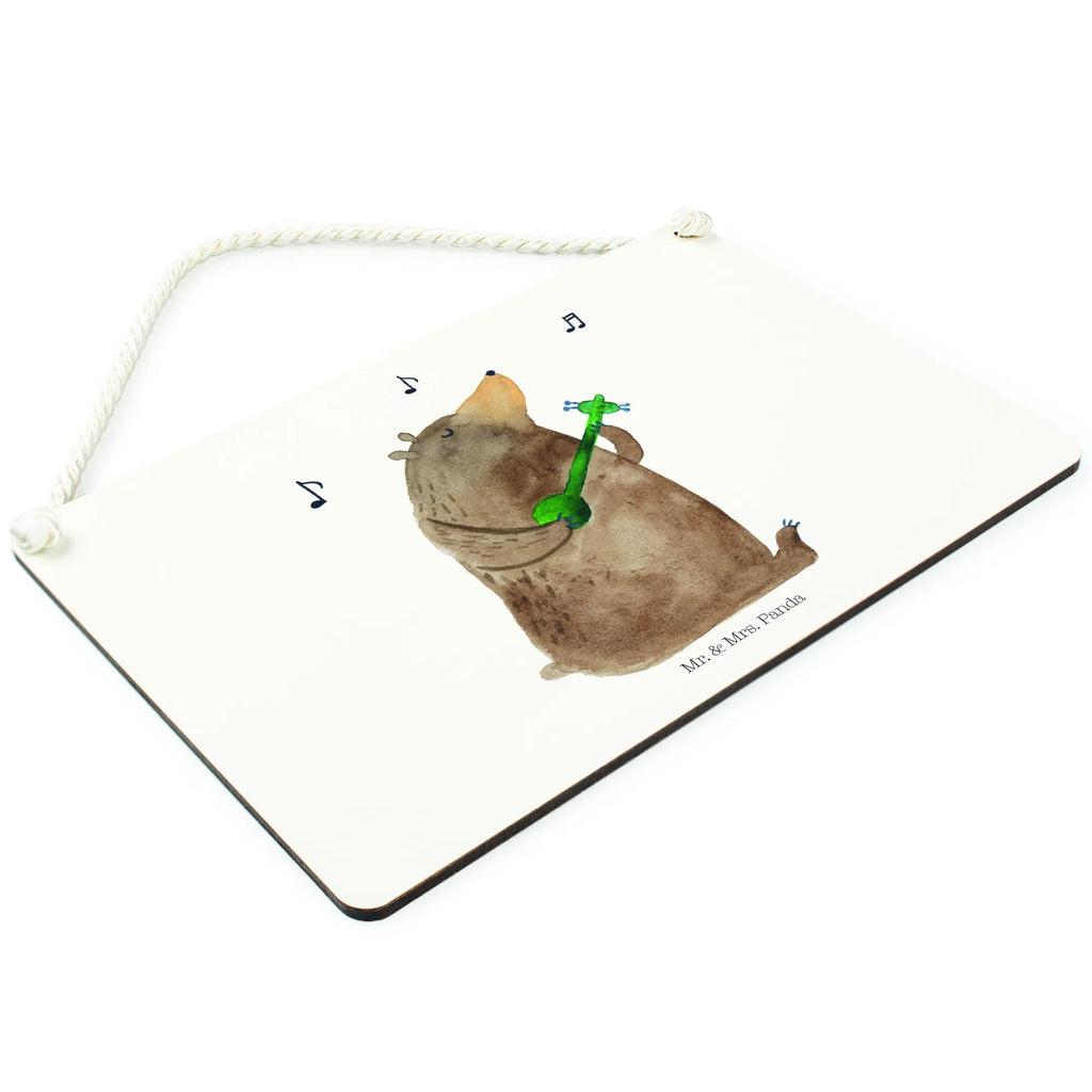 Dekoracyjny znak niedźwiedź Gitara Niedźwiedź, Miś, Pluszowy miś