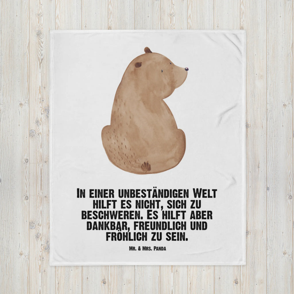 Babydecke Bär Schulterblick Babygeschenk, Kinderdecke, Kuscheldecke XXL, Entspannen, Dekoration, Fleecedecke, Jahrestagsgeschenk, Wohnzimmerdecke, Geschenk Geburt, Weihnachtsgeschenk, Kuschelfleecedecke, Schmusedecke, Dekodecke, Babydecke, Mikrofaser Decke, Babyecke Kuscheldecke, Gemütlich, Krabbeldecke, Teddydecke, Teddy, Bär, Teddybär, Weisheit, Selbstachtung, Motivation, Bären, Bärenliebe, Weltansicht