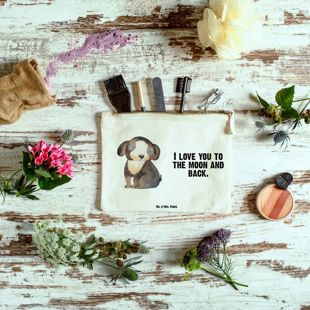 Make-up bag Dog Relax Schminkbeutel, pencil case, toiletry bag, Stiftemäppchen, pinsel tasche, kosmetiktäschchen, beauty tasche, Kosmetiktasche, Waschbeutel, Federmappe, aufbewahrungstasche, utensilientasche, beauty case, Etui, Kulturbeutel, aufbewahrungsbeutel, Waschtasche, Mäppchen, Kulturtasche, Kosmetikbeutel, Schlampermäppchen, Schminktäschchen, Schminktasche, Sprüche, Hunderasse, Tierliebhaber, Haustier, Hundemotiv, Hund, Hundebesitzer, Hundeglück, Schwarzer Hund, Liebe, Hundeliebe