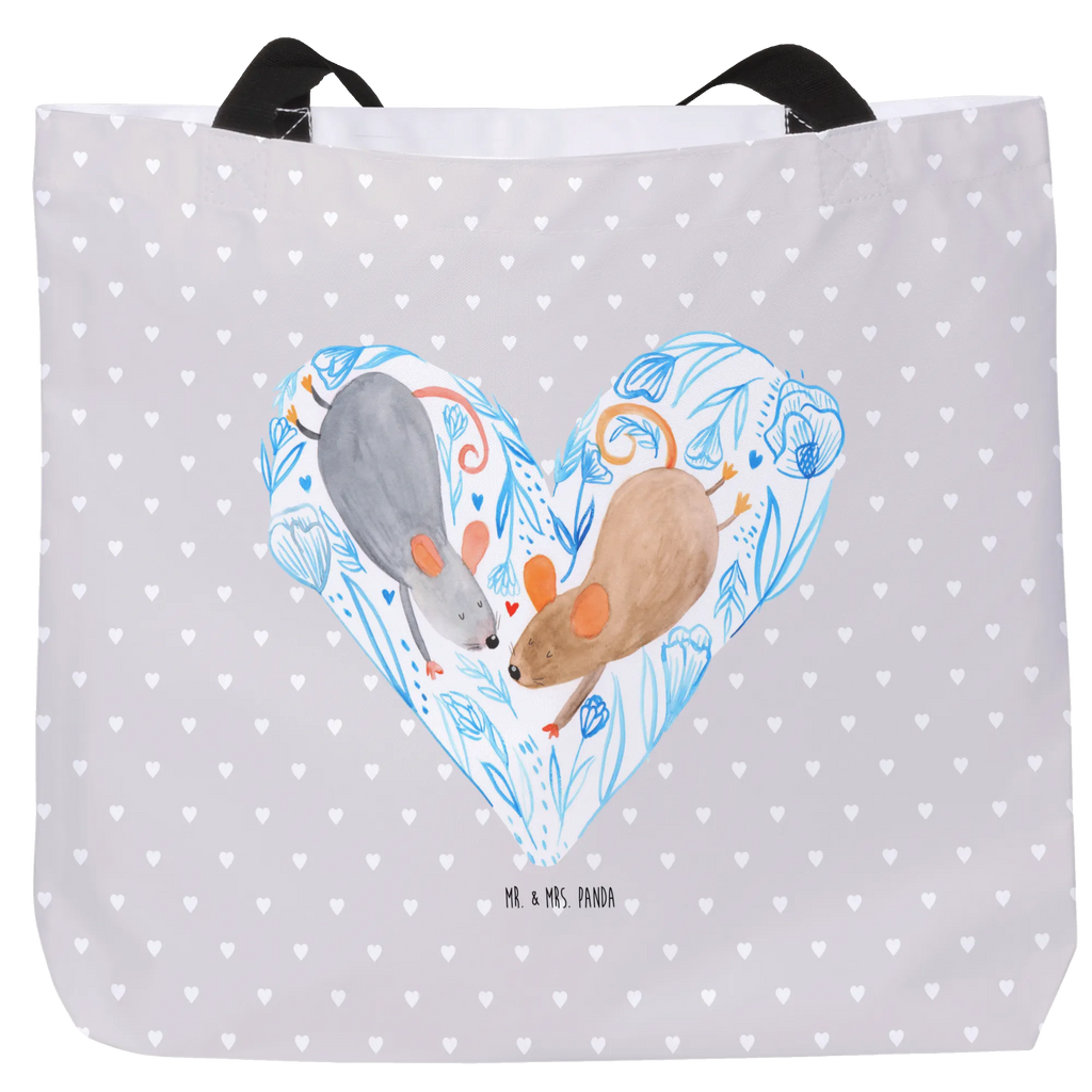 Shopper Mice heart woman, handle bag, shopping bag, beach bag, shopper, bag, XXL, large, carrier bag, Love, Loving, Two, Together, Marriage, Engagement, Proposal of marriage, Love gift, gift for her, gift for him, anniversary gift, gift for two, mouse, love, proof of love, favourite person, togetherness, anniversary, engagement, wedding, love gift, mice, love message