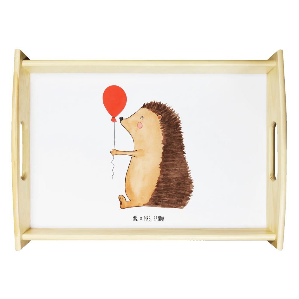 Serviertablett Igel Luftballon Serviertablett, Holztablett, Frühstückstablett, Küchentablett, Tablett, Dekotablett, Tiermotive, Gute Laune, lustige Sprüche, Tiere, Happy Birthday, Igel, Glückwunsch, Herzlichen Glückwunsch, Geburtstagskind, Geburtstag, Ballon