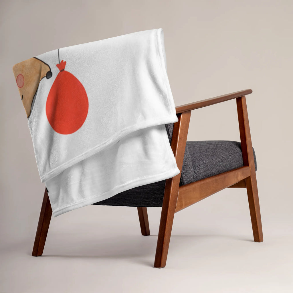 Kocyk dla niemowląt jeż balon Geschenk Geburt, Babygeschenk, Krabbeldecke, Babyecke Kuscheldecke, Babydecke, Tiermotive, Gute Laune, lustige Sprüche, Tiere, Glückwunsch, Geburtstagskind, Geburtstag, Herzlichen Glückwunsch, Happy Birthday, Ballon, Igel