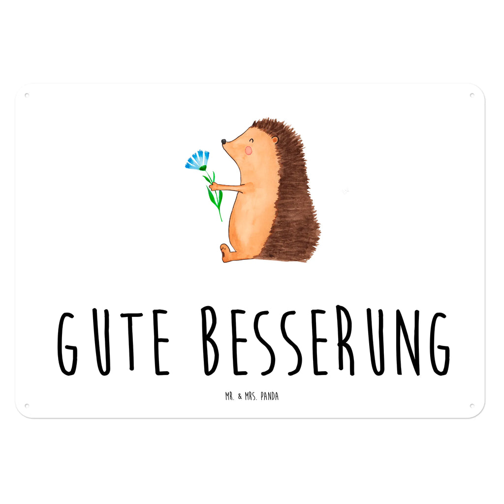 Blechschild Igel Blumen Blechschild, Blechschild Für Frauen, Blechschild Groß, Blechschild Für Männer, Wandschild Metall, Dekoschild Metall, Blechschild Zum Aufhängen, Blechschild Büro, Blechschild Küche, Türschild Metall, Tiere, Gute Laune, Tiermotive, Lustige Sprüche, Igel, Genesungswünsche, krank, Besuch, Gute Besserung, Krankenhaus, Krankheit