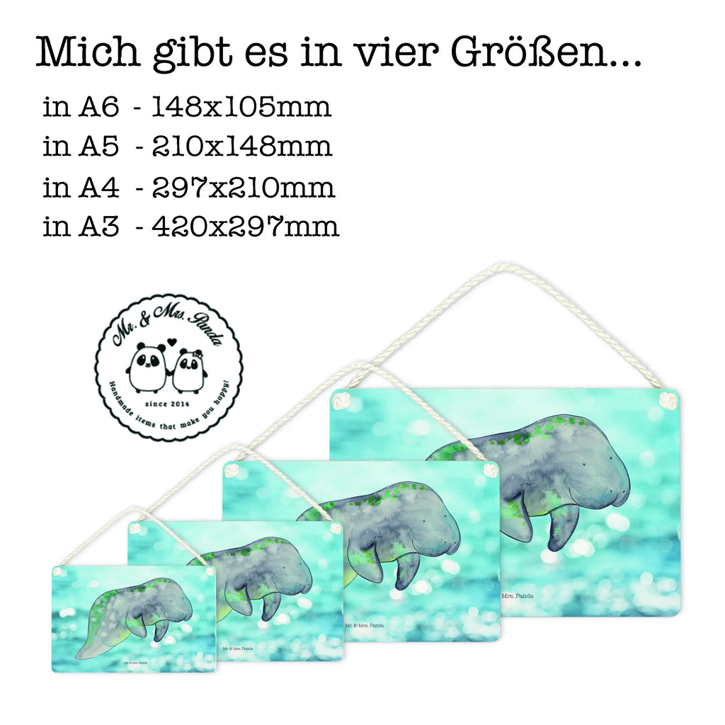 Decorative sign manatee Relax Seafood, aquatic animals, ocean, sea, fish, shells, corals, reef, whale, narwhal, sea urchin, lobster, platypus, turtle, manatee, crocodile, orca, shrimp, gifts for seafood lovers, water world, underwater animals, underwater world, vacation, deep sea, seafood fans, gift ideas, seafood decoration, seafood posters, manatees, losing weight, sweets, diet, food, sugar, diet mania