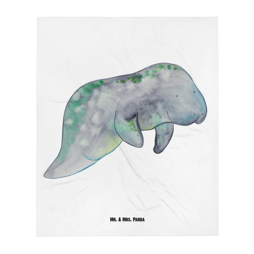 Kocyk dla niemowląt manat Relaks Krabbeldecke, Babygeschenk, Babyecke Kuscheldecke, Babydecke, Geschenk Geburt, Meerestiere, Meer, Urlaub, Diätwahn, Diät, Abnehmen, Seekuh, Süßigkeiten, Essen, Seekühe, Zucker