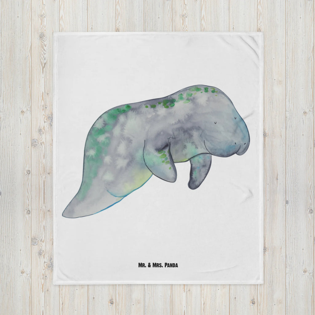 Kocyk dla niemowląt manat Relaks Krabbeldecke, Babygeschenk, Babyecke Kuscheldecke, Babydecke, Geschenk Geburt, Meerestiere, Meer, Urlaub, Diätwahn, Diät, Abnehmen, Seekuh, Süßigkeiten, Essen, Seekühe, Zucker