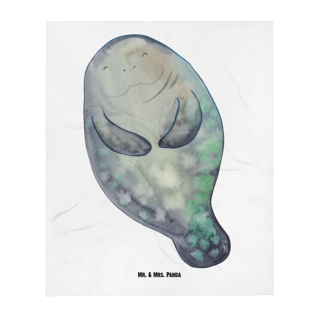 Kocyk dla niemowląt morska krowa Szczęśliwy Zwierzeta morskie, Morze, Wakacje