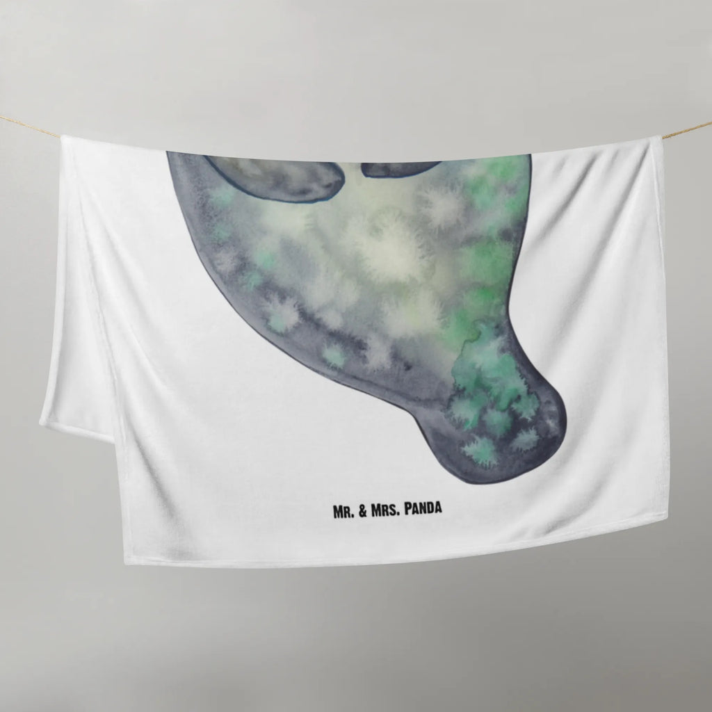 Kocyk dla niemowląt morska krowa Szczęśliwy Zwierzeta morskie, Morze, Wakacje