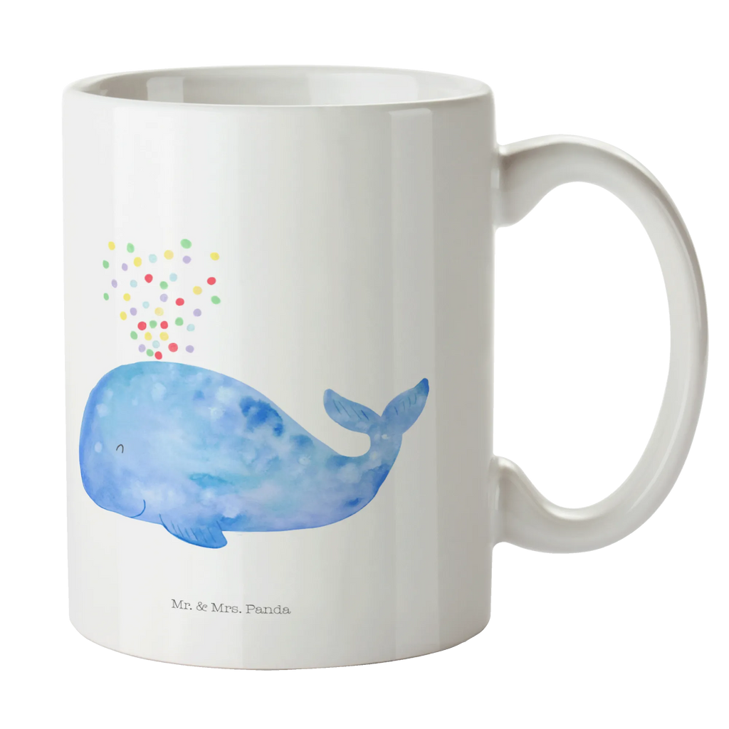Kubek wieloryb konfetti Tasse, Kaffeetasse, Teetasse, Becher, Kaffeebecher, Teebecher, Keramiktasse, Porzellantasse, Büro Tasse, Geschenk Tasse, Tasse Sprüche, Tasse Motive, Kaffeetassen, Tasse bedrucken, Designer Tasse, Cappuccino Tassen, Schöne Teetassen, Meerestiere, Meer, Urlaub, Wal, Konfetti, Wale, Motivation, Neuanfang, Trennung, Diät, Abnehmen, Neustart, Lebensabschnitt, Geburtstag