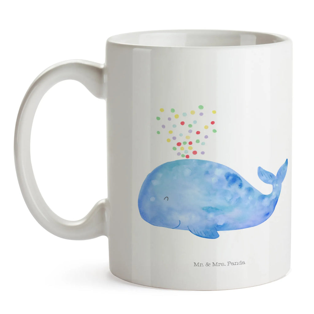 Kubek wieloryb konfetti Tasse, Kaffeetasse, Teetasse, Becher, Kaffeebecher, Teebecher, Keramiktasse, Porzellantasse, Büro Tasse, Geschenk Tasse, Tasse Sprüche, Tasse Motive, Kaffeetassen, Tasse bedrucken, Designer Tasse, Cappuccino Tassen, Schöne Teetassen, Meerestiere, Meer, Urlaub, Wal, Konfetti, Wale, Motivation, Neuanfang, Trennung, Diät, Abnehmen, Neustart, Lebensabschnitt, Geburtstag